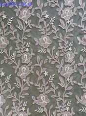 Флористическая ткань вышивки Applique