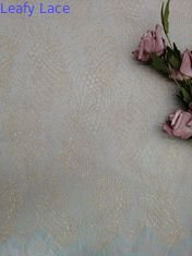 Ткань женщин ткани шнурка вышивки партии металлическая геометрическая