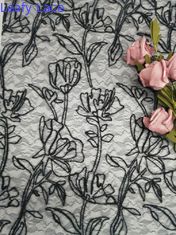 Sequin бархата платья вечера вышил СТАНДАРТУ 100 ткани 125cm широкому OEKO TEX