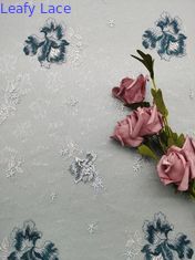 120-130 см вышитая кружевная ткань для свадебной вечеринки, шоу моды