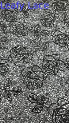 Polyester Sequin Corded Lace Fabric Elegant Sequin Embroidered Lace Sequin Fabric