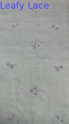 Tulle Mesh Fabric Sequin Metallic New Collection for Garments Gowns