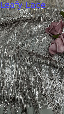 Fringe Sequin Fabric Elegant and Shinning For Girls And Handmade Accessories