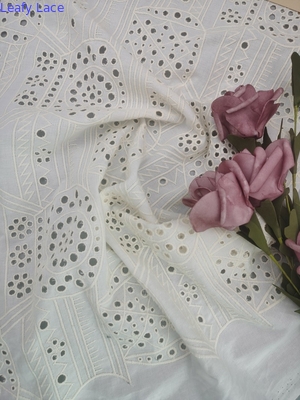 шнурок Тюль вышитой ткани Sequin 125cm Bridal чистый густолиственным