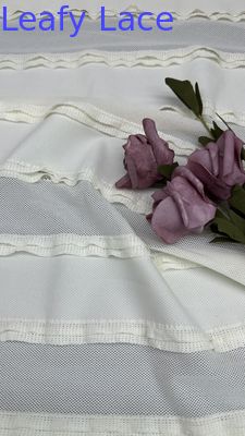 Высококачественная кружевная ткань для свадебных платьев Вышитая сетка Туль
