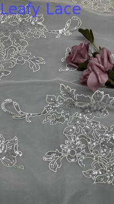 Luxury Sequin вышитая ткань кружевная ткань новые коллекции для одежды платья и дизайн моды