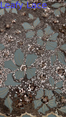Black Midnight Sequin Lace with Micro Sequins Unique Depth and Sparkle for Sophisticated Evening Wear