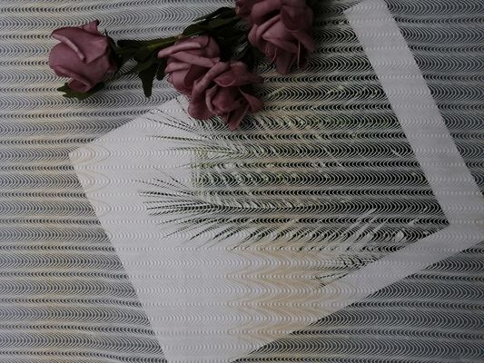 100 дворов ткани цвета слоновой кости шнурка ткани шнурка 145cm геометрической связыванной Bridal
