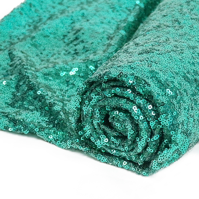 Sequin яркого блеска 125cm Sparkly вышил ткани для платья партии
