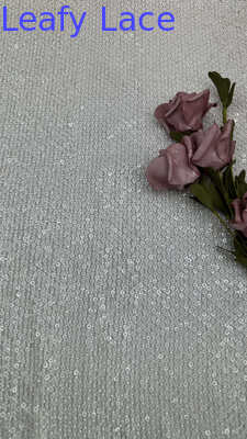 Ткань кружевная с вышивкой пайетками, роскошный дизайн, цветочный узор, индивидуальный заказ с фабрики для платьев